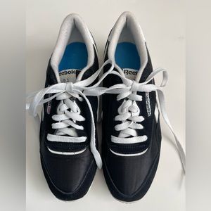 REEBOK Classic Nylon Blk/Wht Shoes